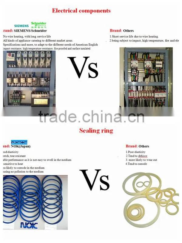 C-frame hydraulic punching machine for kinds of steel