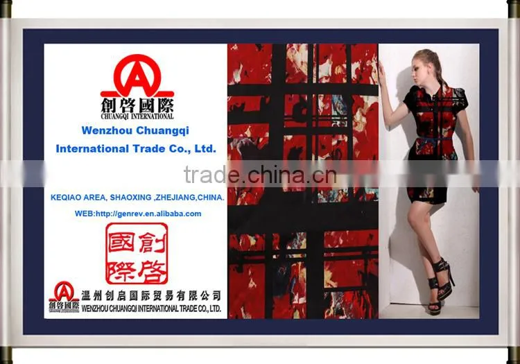 100% cotton fabric printing knit jesrey textiles china wholesale use for lady clothing