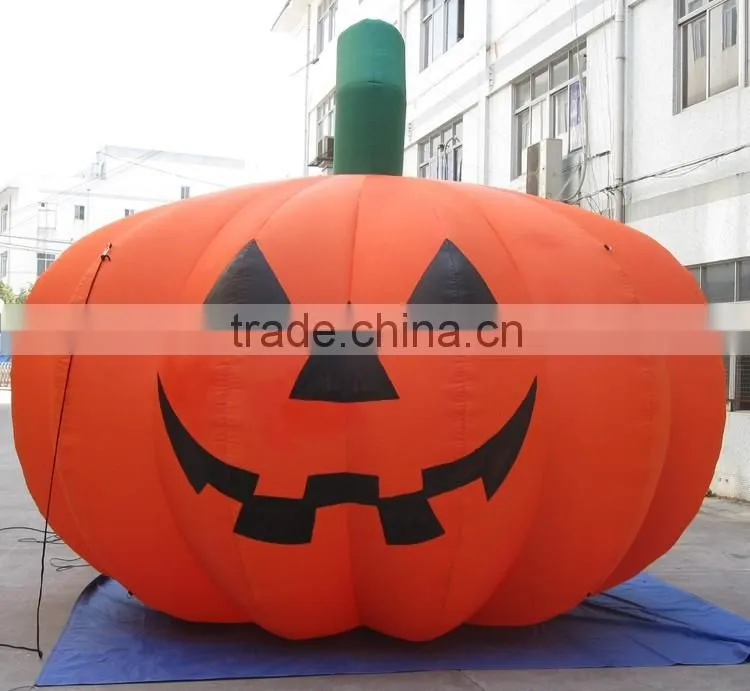 2016 Outdoor giant inflatable yard decorations halloween pumpkin