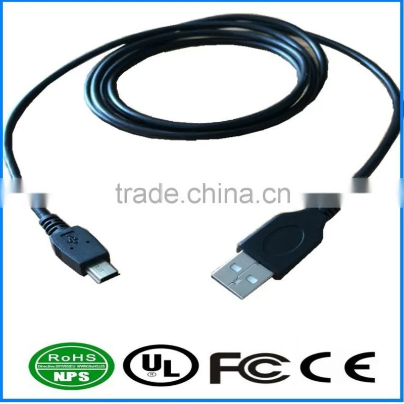 USB2.0 Plug To Mini B Cable High Speed Datawire Extension Adapter Cable