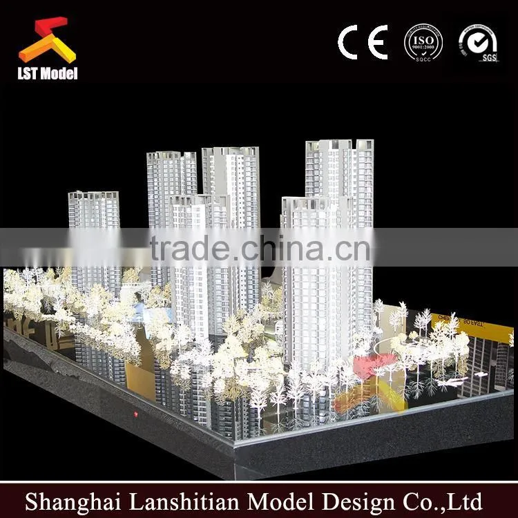 Experienced chinese building model company for real estate advertising