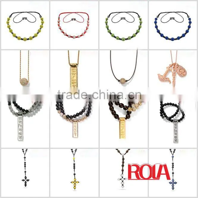 fashion new styles Natural jade Stone necklace beaded necklaces and chain for women