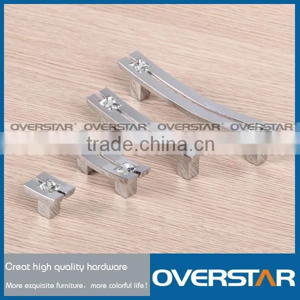 China Fashion Modern Crystal Door Handle
