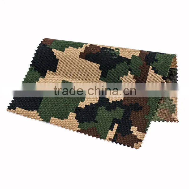 camouflage cordura fabric for army bag and bulletproof vest