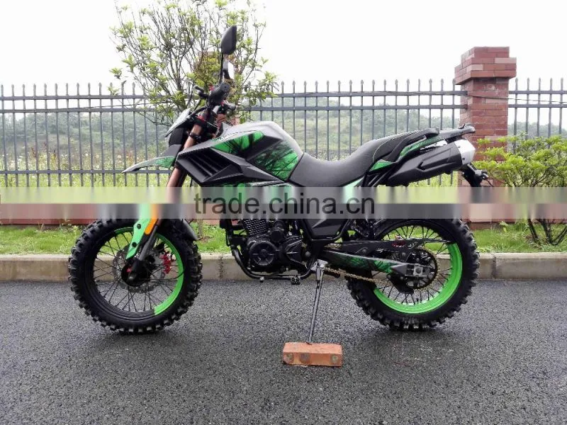2016 new green Tekken250cc,Chinese crossover motorcycles.