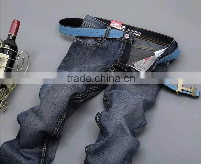 2015 wholesale price denim stone washing slim fit men jeans OEM fashion brand name jeans men jeans