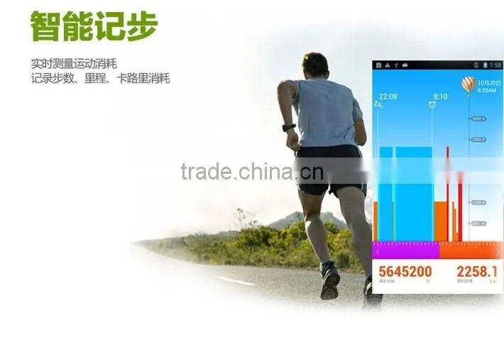 D8 Fashionable Sports Mate Smart LED Bluetooth Bracelet With OLED Display