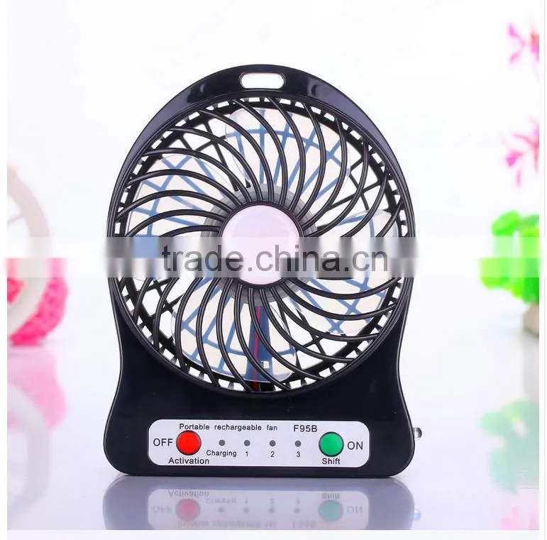 plastic power portable cooling travel handheld usb mini portable fan