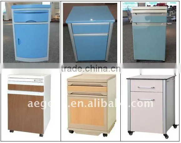 AG-OBT004 Hospital table plastic handle with spring
