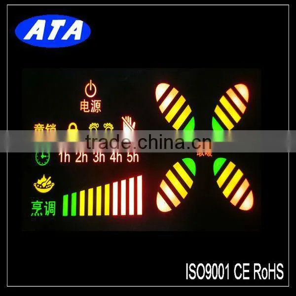 Lighting colors 5*7 LED dot matrix display