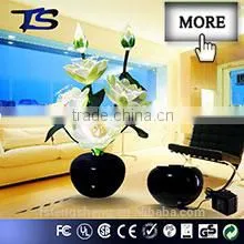 Best sell craft silk flower optical fiber artificial flower from foshan factory