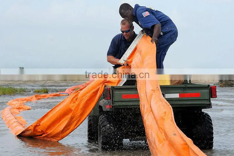 Beach Oil Spill Containment Boom