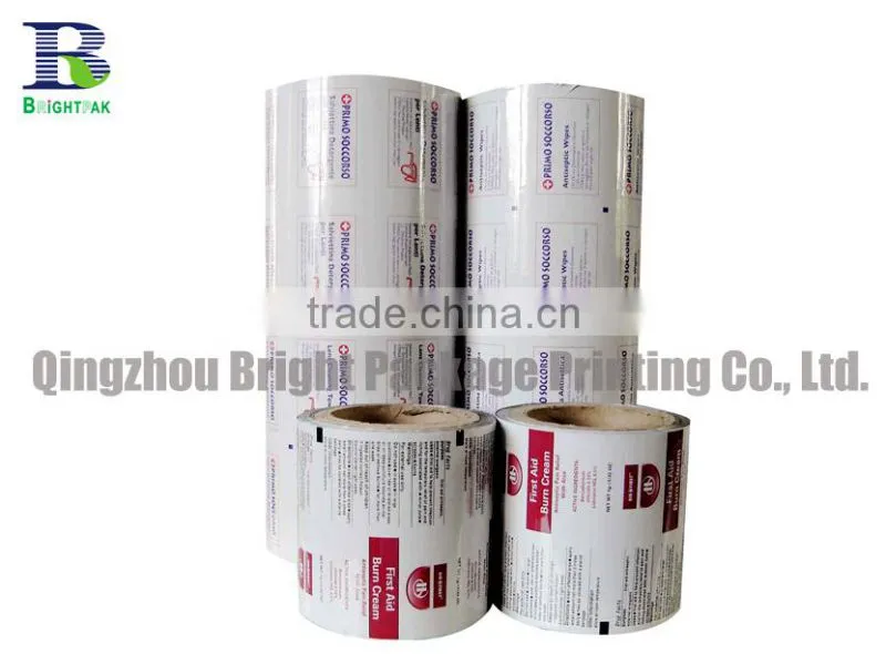 Laminating plastic film for wipes package, baby wipes Packaging film