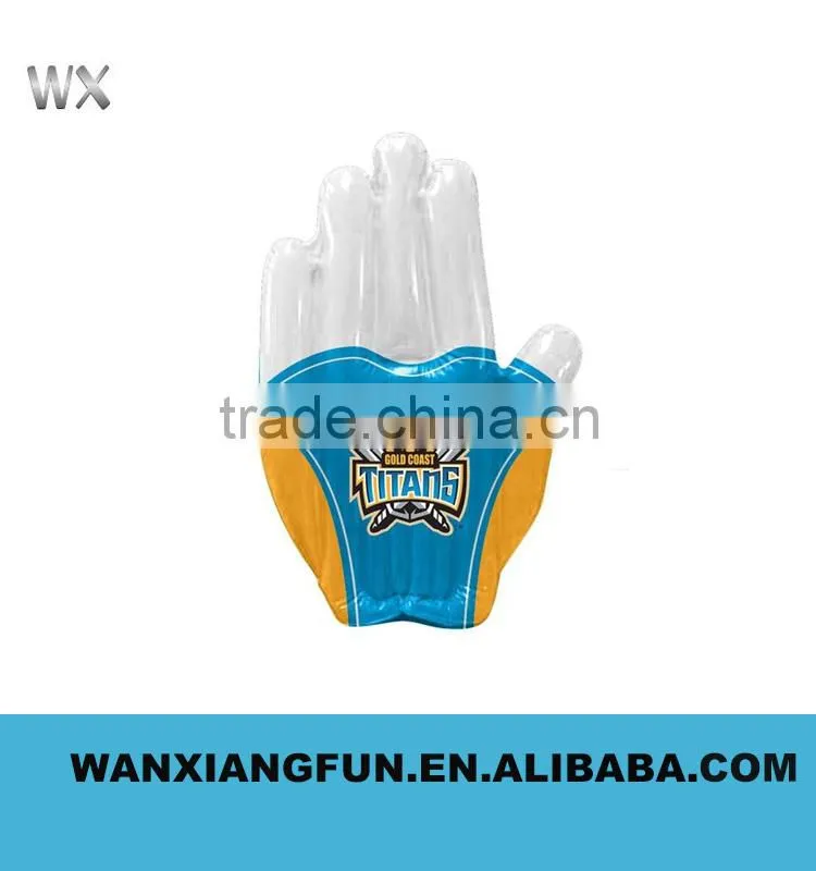 2016 latest pvc inflatable mini cheer bat for promotion