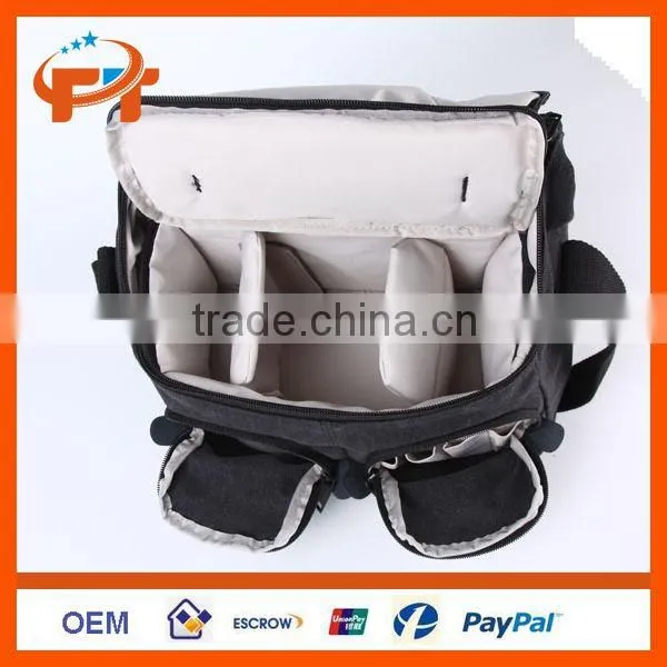 New Canvas SLR DSLR Camera Bag for Canon Nikon EOS 600D 60D 550D 7D 500D 1100D