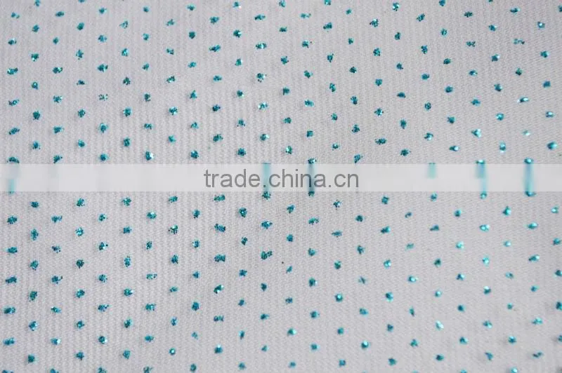 Polyester Bronzing Tulle Fabric for Dress