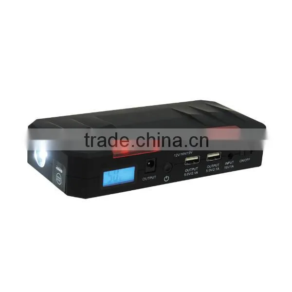 OEM battery ignition starter and auto jump starter with LED flash light Battery Charger