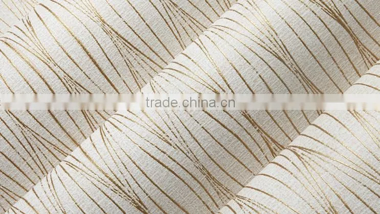 3D Design Waterproof Vinyl Wallpaper For Bathrooms