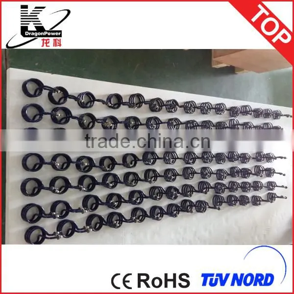 9.5mm square section tubular electric heaters