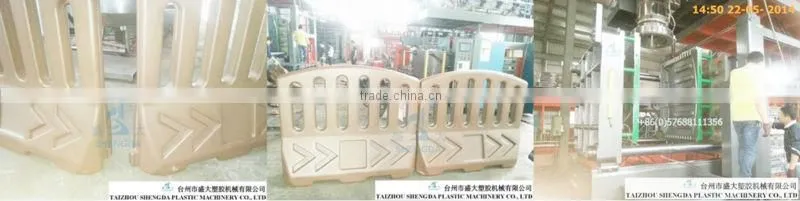 Traffic Control Roadway Barricade Blow Molding Machine