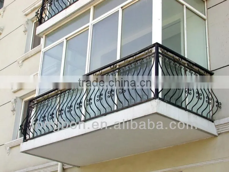 top-selling modern wrought iron balcony railings