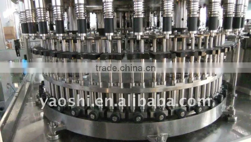 SXHF high efficiency soft carbonated drink filler, PET bottle carbonated filling machine
