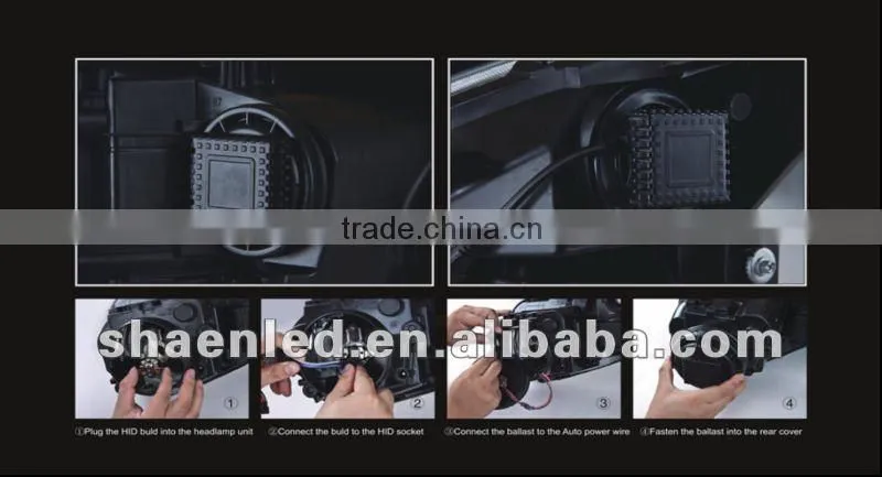 35W D2S/D2R/D2C BRIGHT WHITE 6000K XENON HID OEM LIGHT BULBS FOR MERCEDES