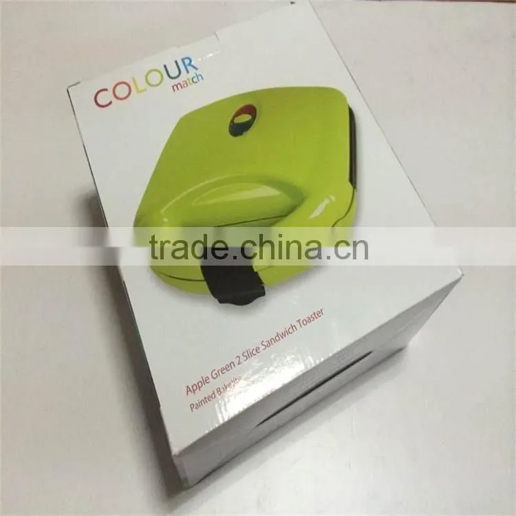 Portable home appliance breakfast electric sandwich maker