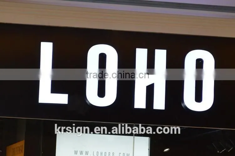Useful newest 3d led channel letter luminous sign