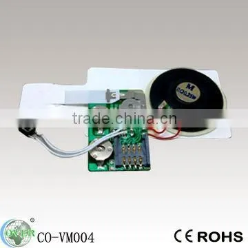Multi function -Chip Programmable sound modules for greeting cards and sound box