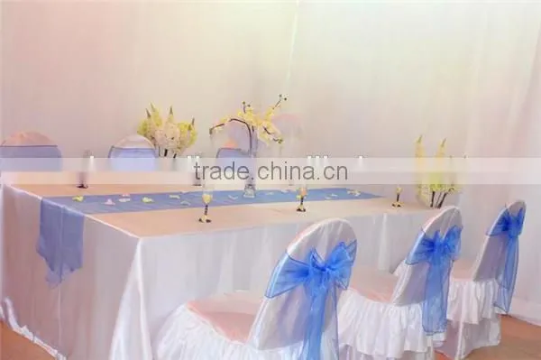 2014 High Quality Organza Table Runner for Decoration