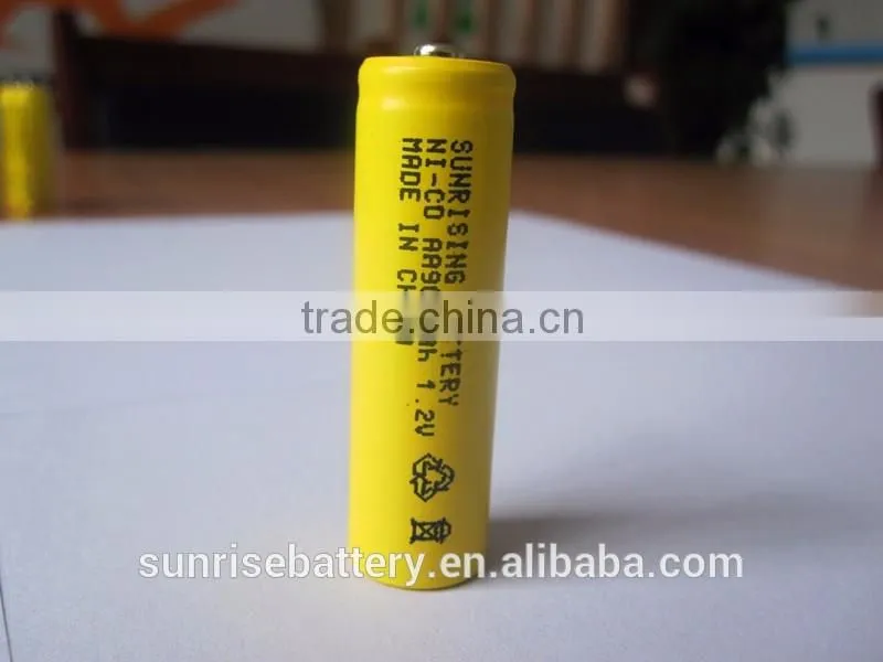 1.2v NI-CD AA900mAh rechargeable battery