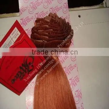 BEST QUALITY 18inch straight human cheap clip hair extension/clip in hair extension