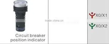 CNGAD Circuit breaker position signal lamp(indicator light,pilot lamp)(GD16-22WD)