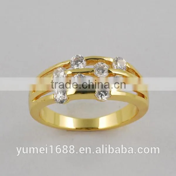 fashion jewelry brass rings factory price wholesale low price