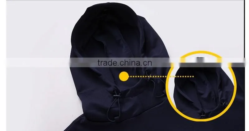 custom blank high qualityorange cotton sport hoody
