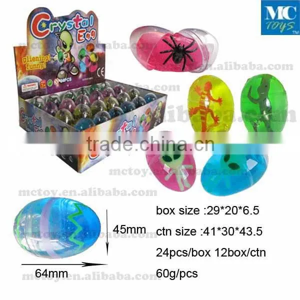 alien crystal putty toy slime toy /magic putty toys/alien egg toy