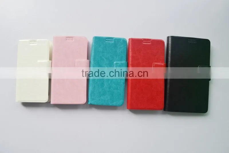Universal Leather Phone Case with Sucker and Stander