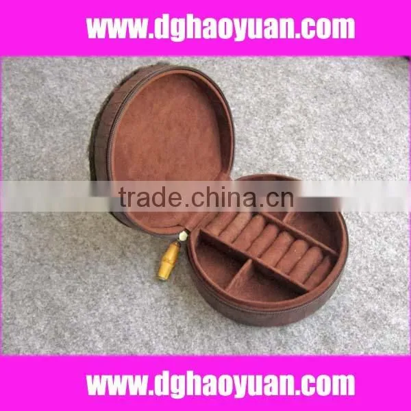 Round Jewelry case,jewelry boxes for promotion