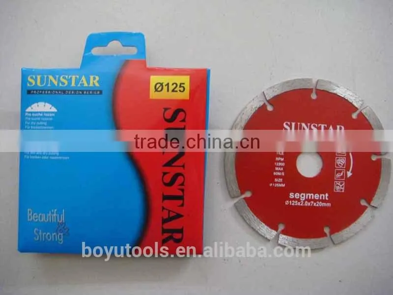 industry quality segment diamond cup wheel