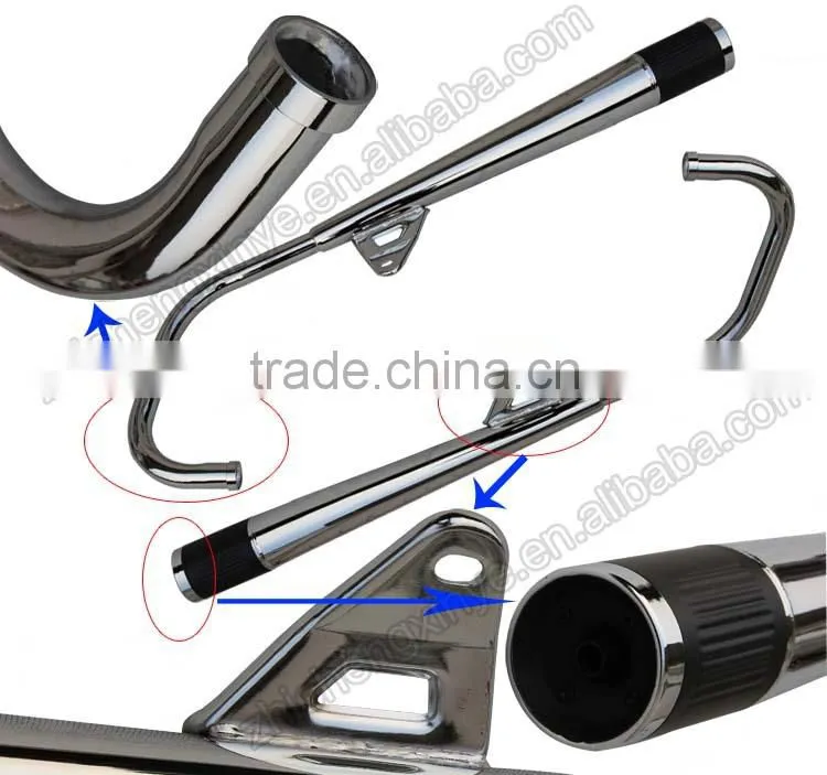 High Polished Metal Low Price Stainless Steel Flexible Exhaust Pipe