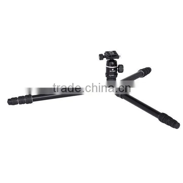 Sunrise Professional 4 section aluminum tripod DSLR tripod Camera Tripod 2016 new professional digital camera tripod