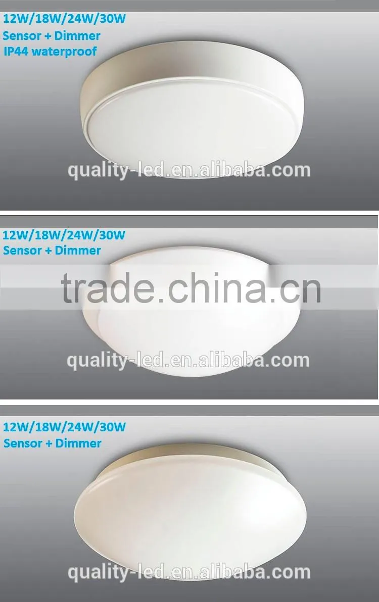 18W SAA led ceiling light with motion sensor