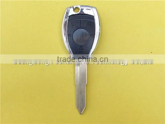 3 buttons transponder chip key blank for Toyota key TOY47 blade