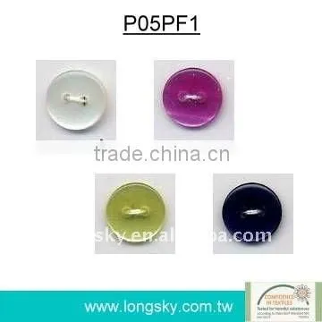 (#P1292-05) 2015 custom made fashion show designer plastic red round clothing buttons