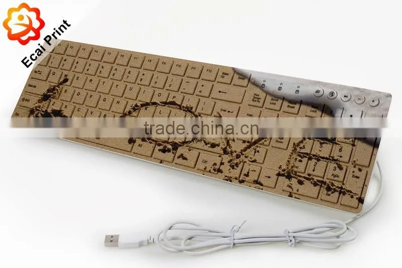 Hot sale printable custom made printing keyboard and mouse