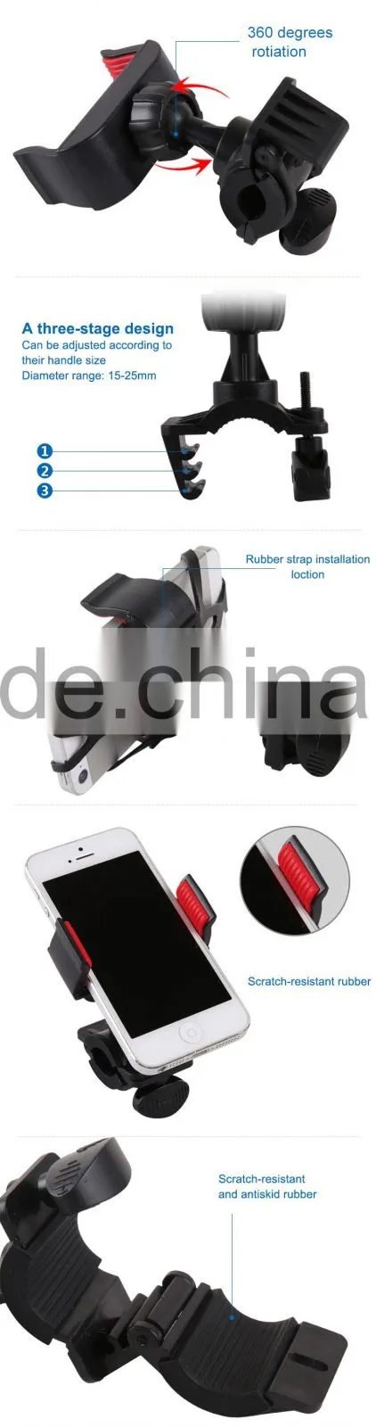 Bike moblie phone holder