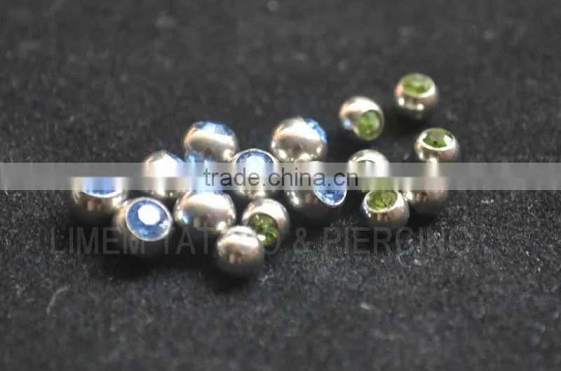 fake industrical piercing jewelry-GL10011-eyebrow jewelry-adhesive piercing jewelry