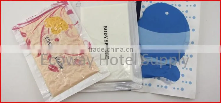 Factory Wholesale Disposable Hotel Bath Vacuum Packaging Sponge
