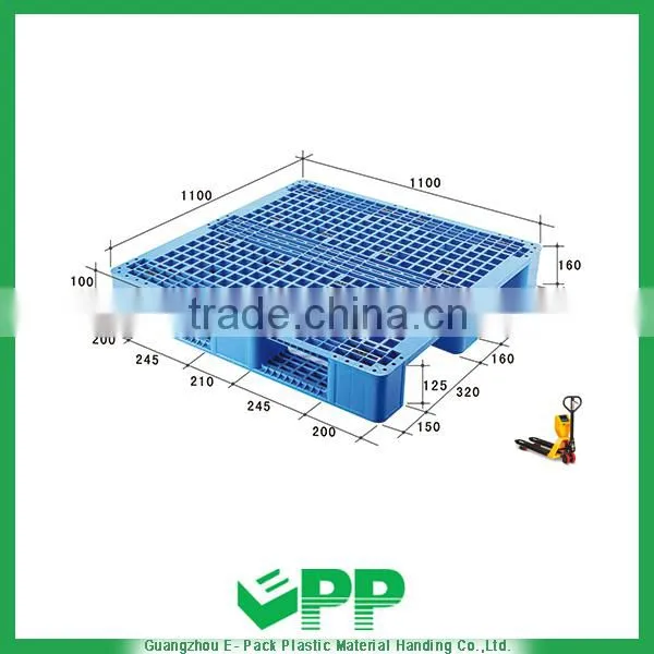1100*1100mm HDPE Heavy Duty Used Plastic Pallet